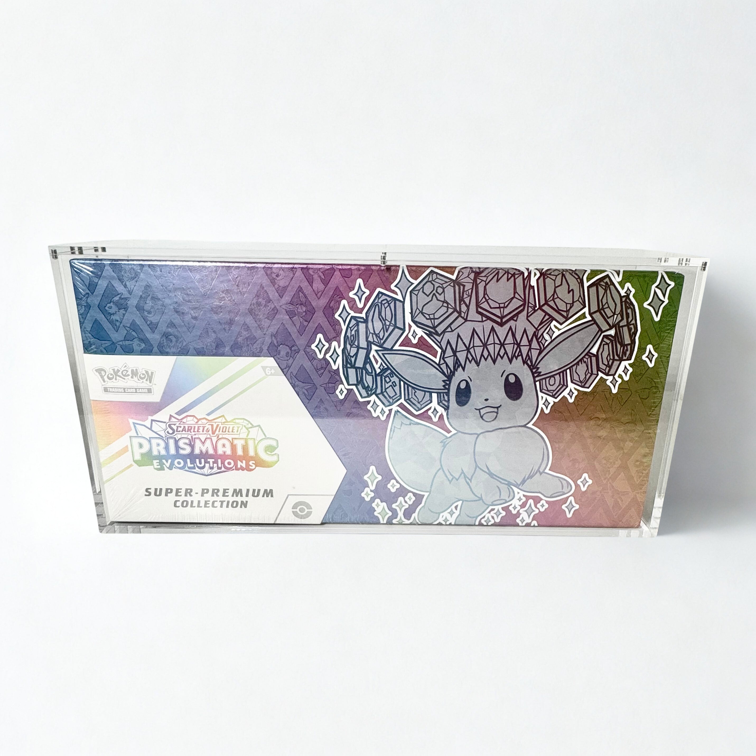Acrylic Prismatic Evolutions SPC Case ZardGuard Acrylic Prismatic Evolutions SPC Case ZardGuard